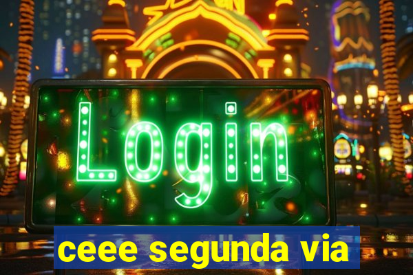 ceee segunda via